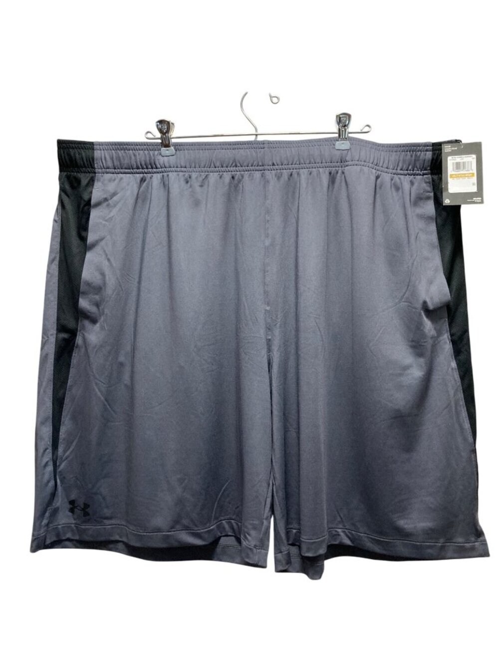 Under Armour Shorts Mens 4XL Gray Loose Fit Tech Vent Athletic Activewear